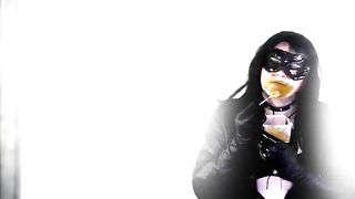 She loves eating her own shit