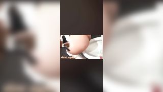 Asian babe with diarrhea