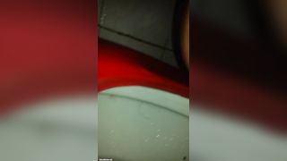 Close up of hairy babe shitting a lot