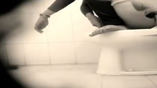 Spying on teen shitting slowly