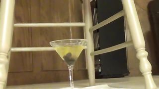 Hairy babe shitting a lot