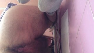 Boy 2 scat broken ass hair poops