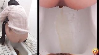Compilation of horny girls shitting