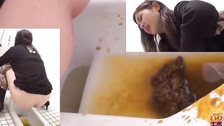 Compilation of horny girls shitting