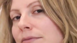 Feeding her boyfriend with shit