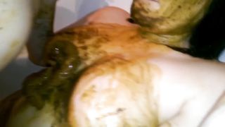 Hardcore scat orgy