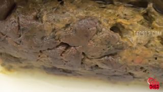 Brown haired teen shitting a lot