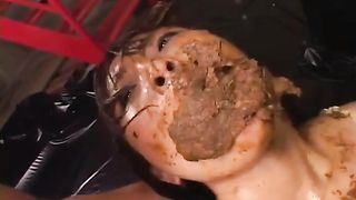 Hardcore scat sex with japanese girl