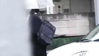 Japanese girls caught shitting outdoor slowly