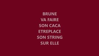 Spying on hairy babe pooping