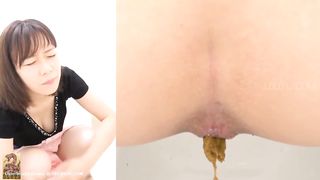 Runny poop from hairy ass