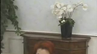 Mistress smears shit on chubby slave