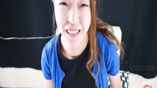 Hairy babe shits on her knees