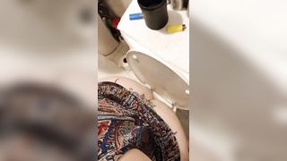 Lots of shit from mature babe