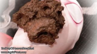 EXTREME  SCAT  FEEDING !  EAT THE  SHIT OF INGRID  FROST !