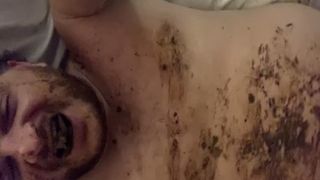 Scat shit for life addict whore
