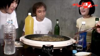 Japanese girls eat poop together