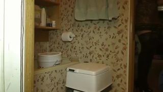 Horny constipated girl