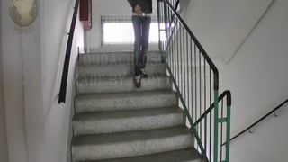 Forced slave to eat poop from bathroom floor