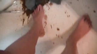 Real mess in sexy panties