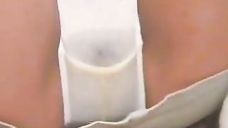Japanese teen filled panties with poop