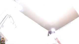 Wiping dirty ass with toilet paper