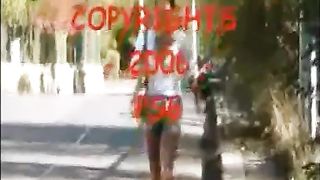 Panty poop accident in public lots