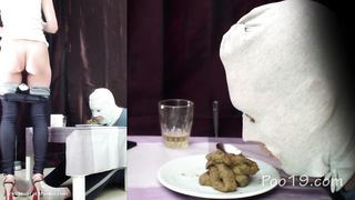 He enjoys eating fresh poop