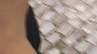 Milf shitting outdoor