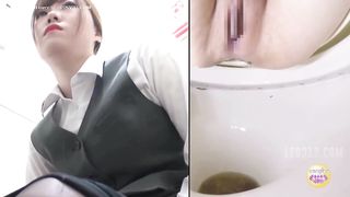 She has diarrhea in public toilet