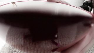 She filled a bowl with fresh shit