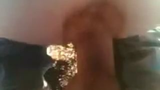 Couple fuck hard in public