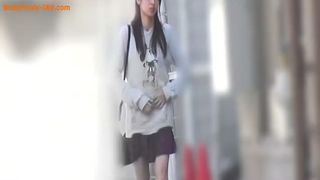 Hairy japanese did a mess in public toilet