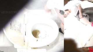 Mix of sweet girls pooping in pantyhose