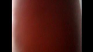 She's pooping in reverse position