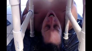 He's pooping on wife's face