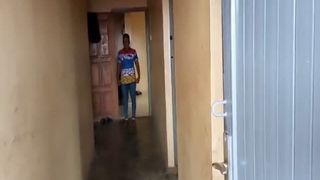 Hairy babe lets someone watch