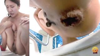 Natural teen shitting a lot