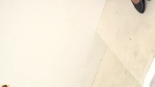 Schoolgirl caught shitting