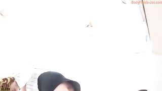 Schoolgirl caught shitting