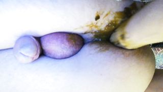 Small Sissy penis hard dildo shitty asshole    - PEEter