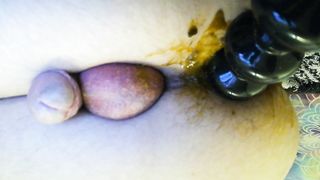 Small Sissy penis hard dildo shitty asshole    - PEEter