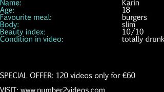 Sweet 18 years old chick with dirty ass pooping