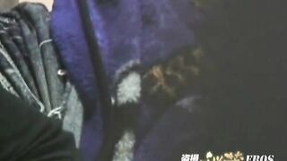 Sweet ass Japanese girl given enema for shitting