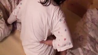 Bed poopin the diaper