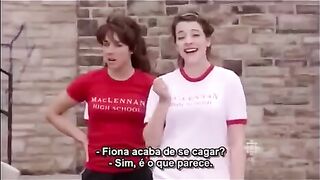 Soccer chick poops in her shorts