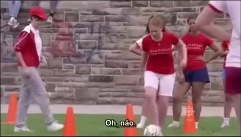 Soccer chick poops in her shorts