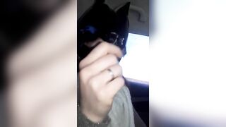 Amateur dude eating shit from spoon