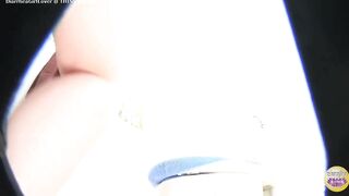 Caught pooping diarrhea in the public toilet