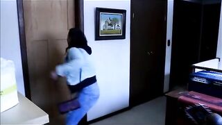 Lovely amateur brunette lady quickie poop